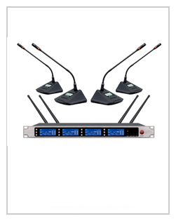 Q-16一拖四无线会议麦